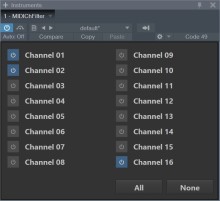 Screenshot MIDIChFilter